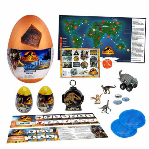 Jurassic CAPTIVZ  Dominion Edition Mega Egg